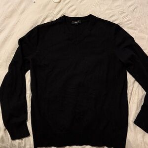 Theory Black Wool Sweater
